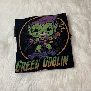 Funko Pop Tees Marvel Green Goblin Tshirt